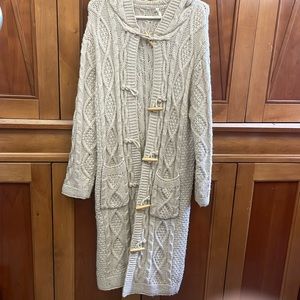 POL wool long coat